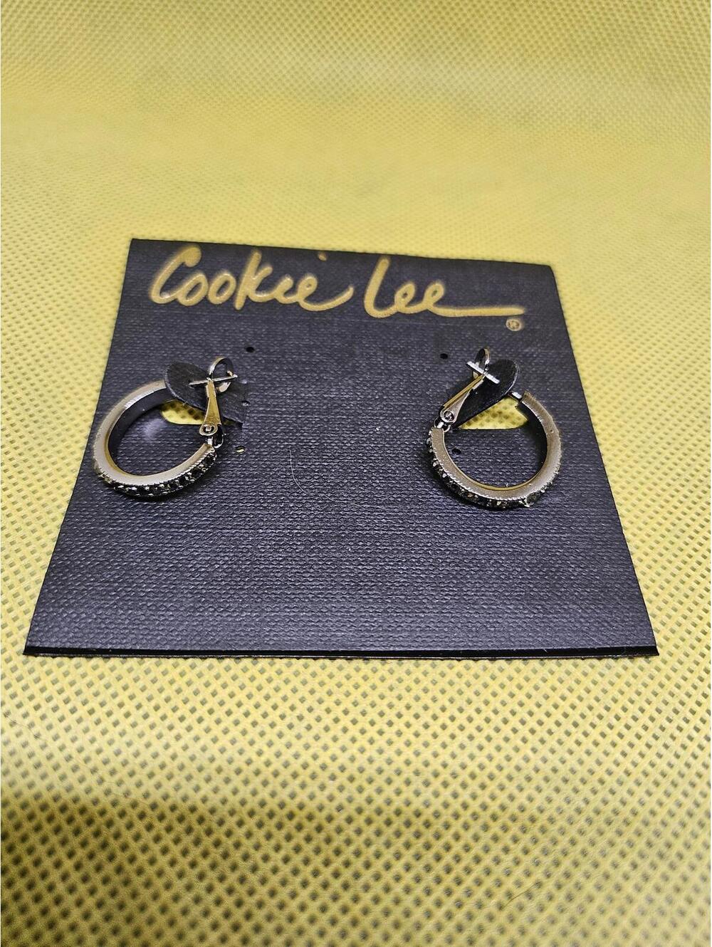New - Cookie Lee small Hoop Earrings - See pics for size/style NWT